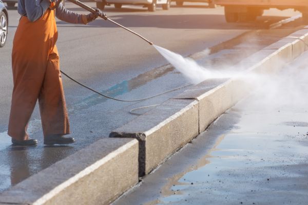 Commercial Concrete Cleaning in Loveland