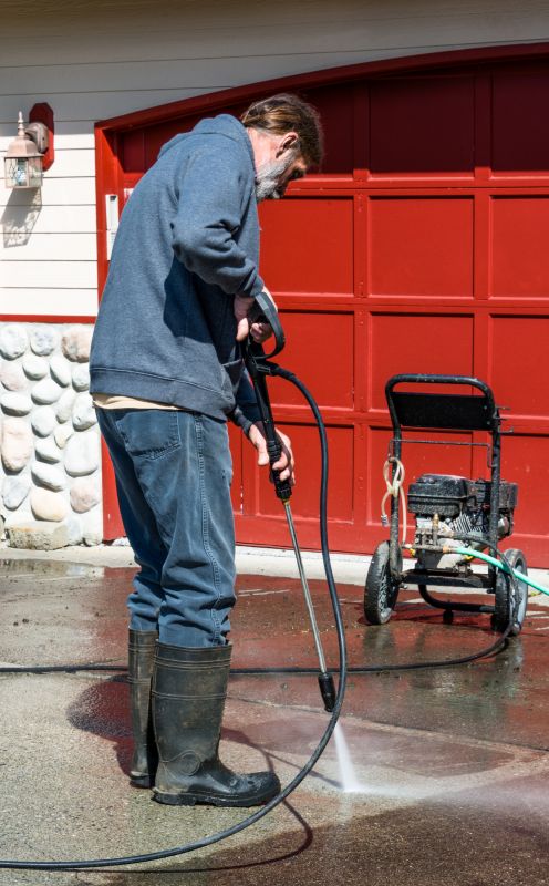 Garage and Driveway Powerwashing