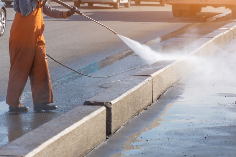 Residential Concrete Cleaning